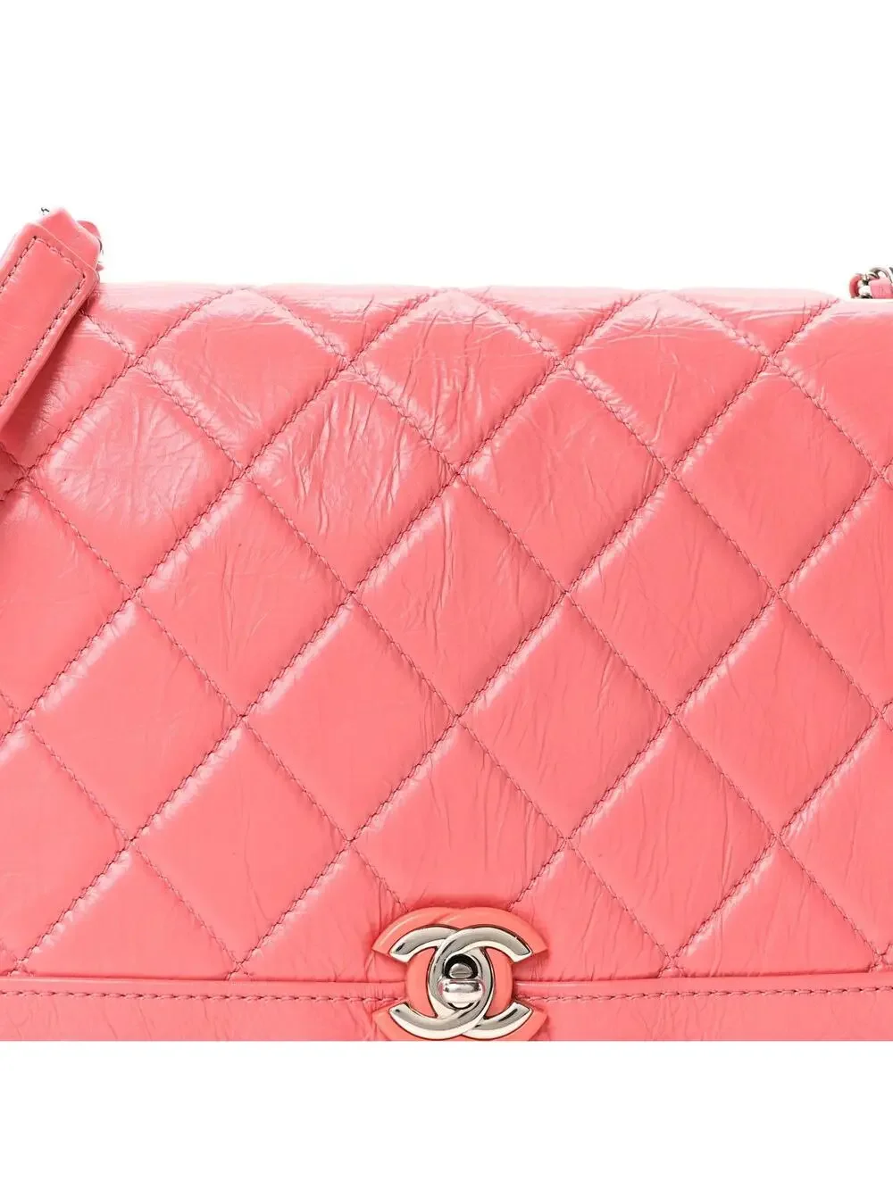 Chanel Crumpled Calfskin Quilted Bi #321581C19B